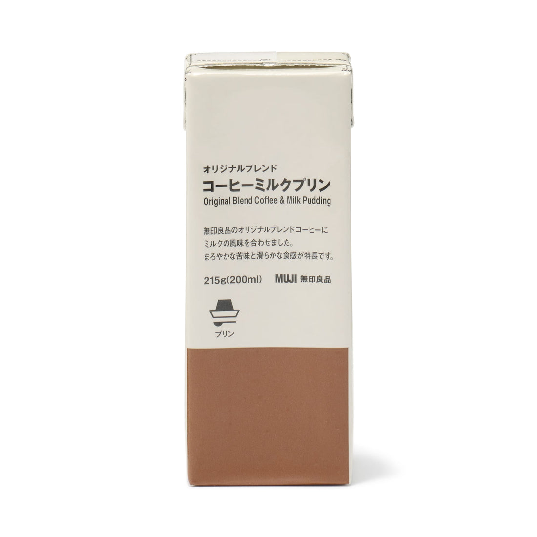 MUJI Original Blend Coffee Milk Pudding 215g pack