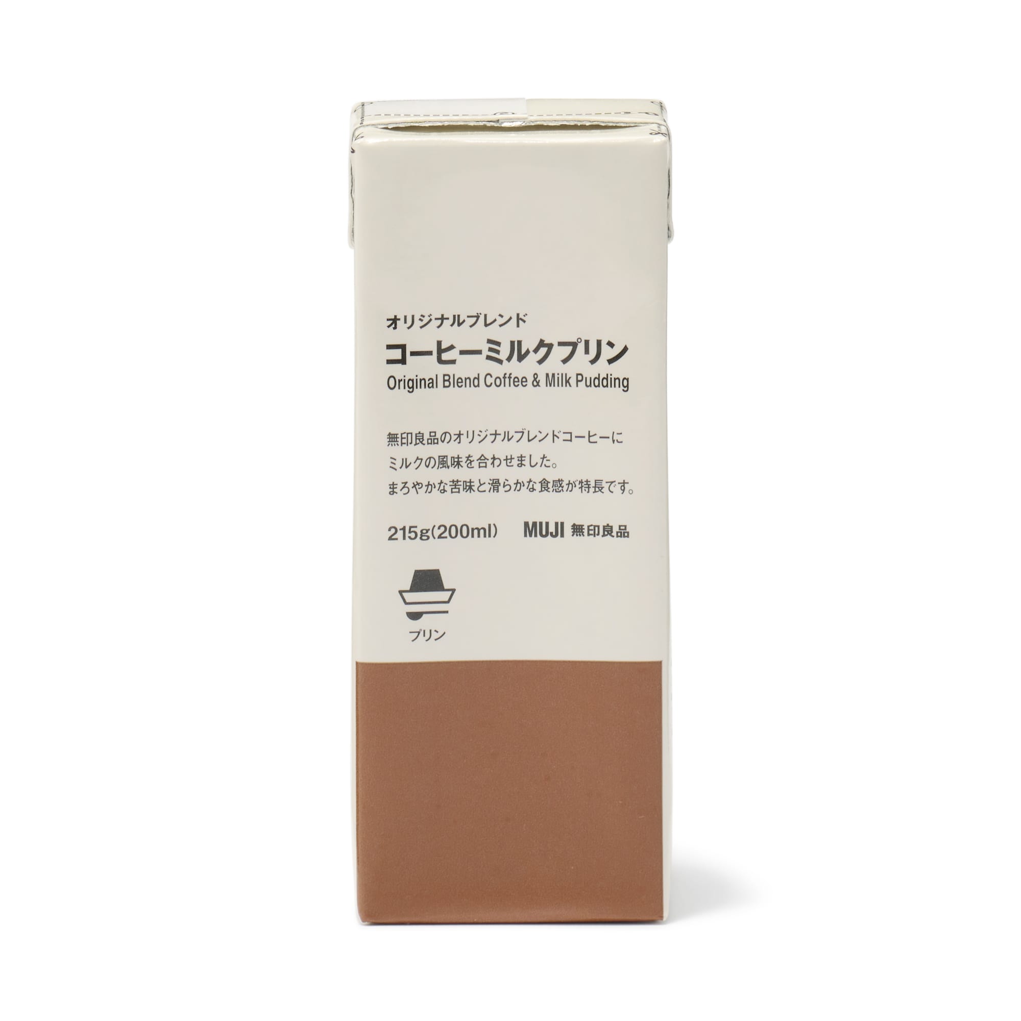 MUJI Original Blend Coffee Milk Pudding 215g pack