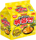 Nissin Yakisoba Pokkunmyon Korean Sweet & Spicy Cheese 510g 5-serving pack