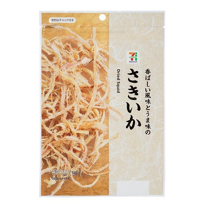 Seven Premium Saki Ika soft shredded squid 40g pack – pack of 2 Japanese snack