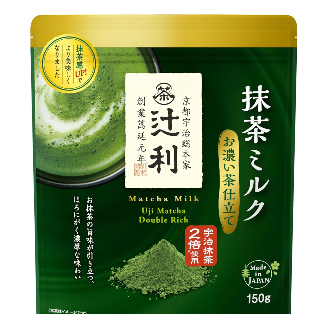 Tsujiri Matcha Milk, Strong Tea Style, 150g | Made in Japan