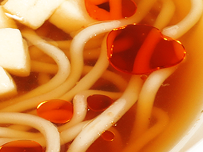 Yamadai hot and sour ramen shiitake and kombu soup